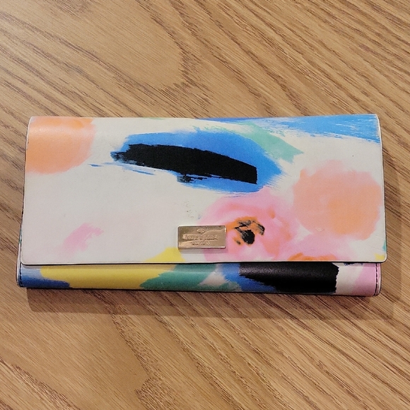 Kate Spade Multicolor Artistic Wallet - Picture 1 of 7